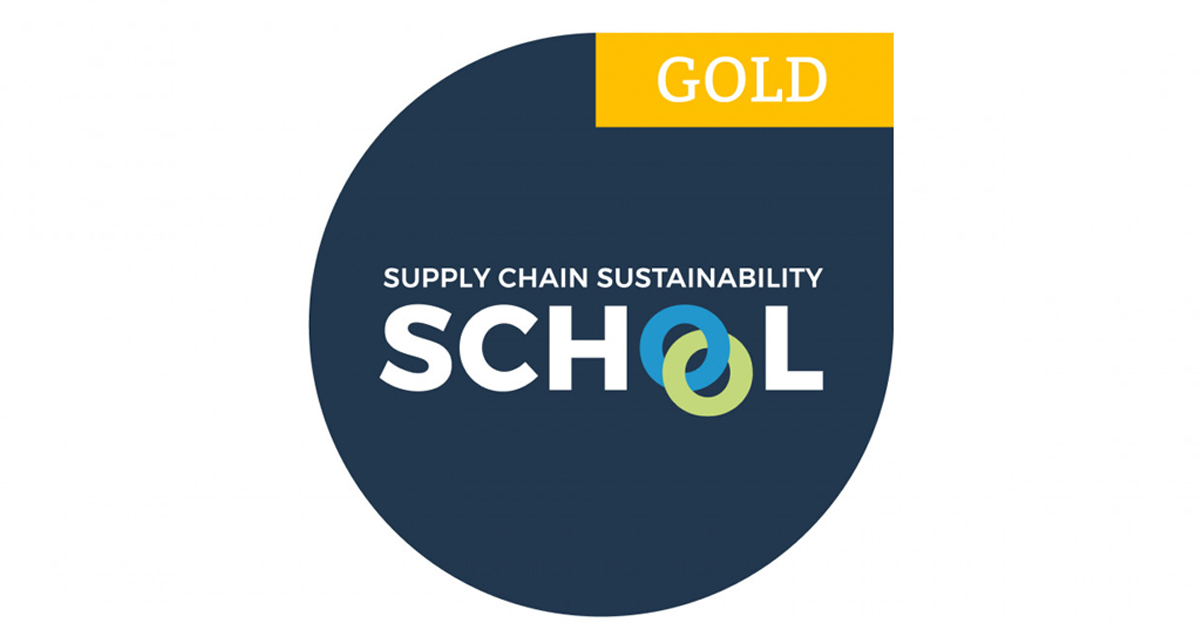 Freefoam Awarded Supply Chain Sustainability School Gold Status