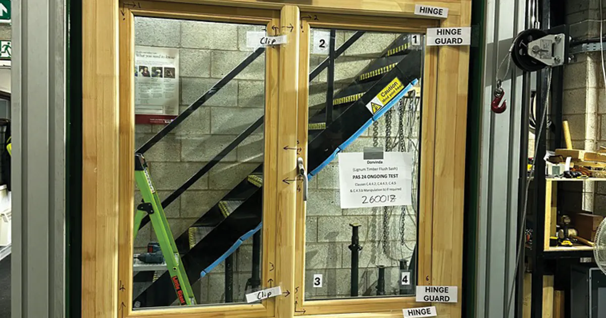 Lignum Timber Casement Sets New Benchmark in Independent Weather and Security Testing