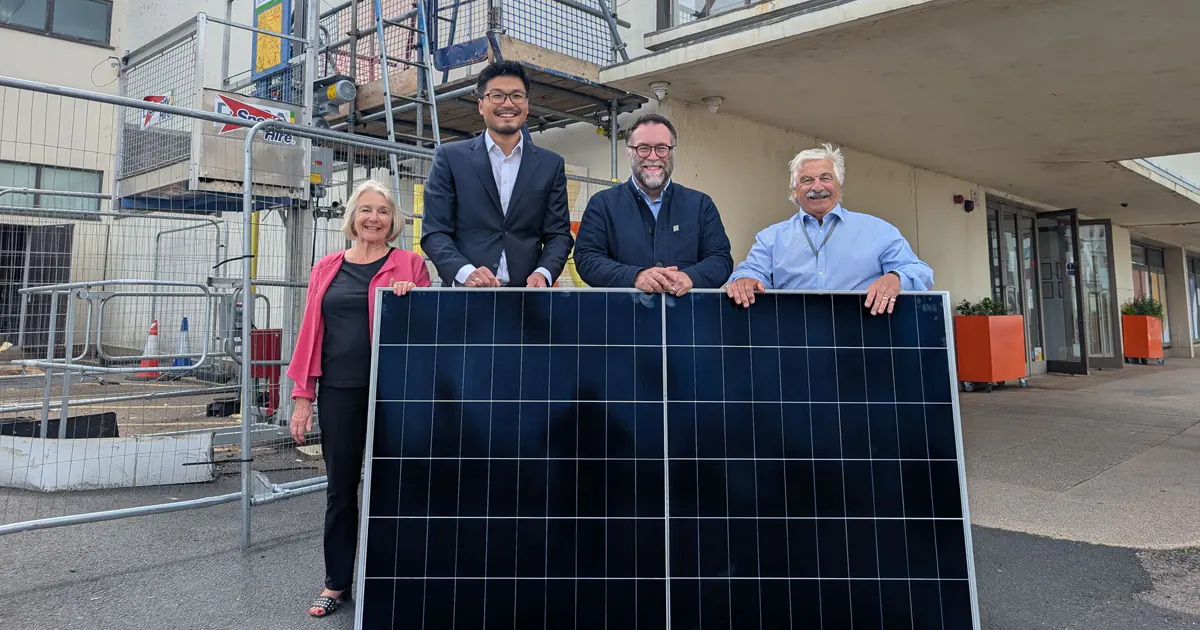 Solar Panels At De La Warr