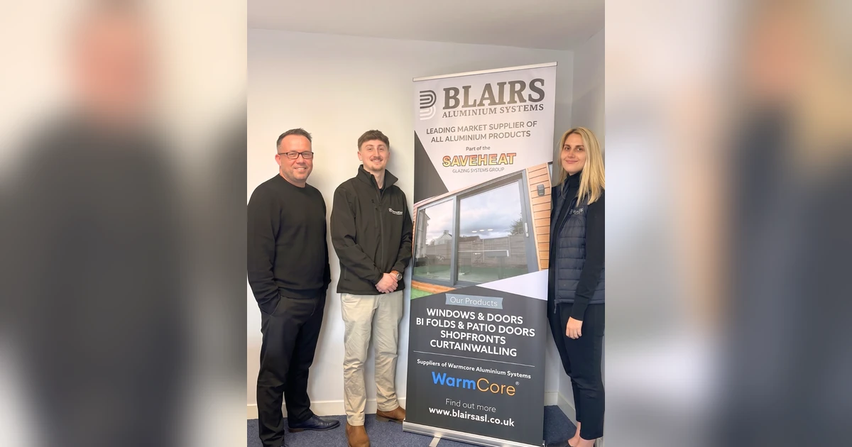 Blairs Aluminium becomes Scotland's exclusive WarmCore® fabricator